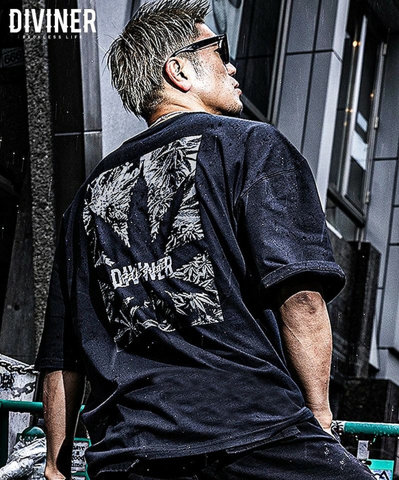 Weed TEE（ブラック）