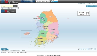 不動産の地図情報サイト「I・P-Map」　 Korea(韓国版)を8月1日リリース