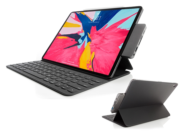 HyperDrive iPad Pro 2018モデル専用 6in1 USB-C Hub 全体図 