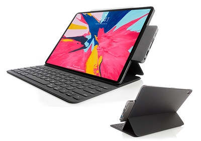 HyperDrive iPad Pro 2018モデル専用 6in1 USB-C Hub 全体図