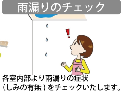 雨漏りチェック