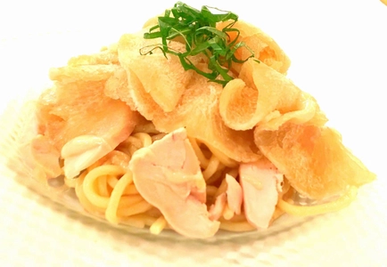 令和改元記念！ダシ醤油のかき氷をかけた 冷製和風の「冷和パスタ」を販売開始