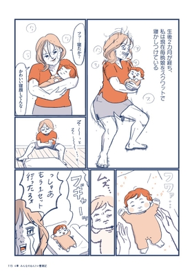 みんなのねんトレ奮闘記（10分ねんトレを実践した低月齢ビッグベビーとど根性スクワットママの場合）より