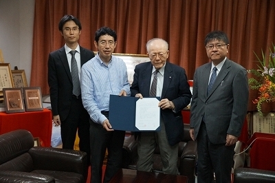 締結式の様子