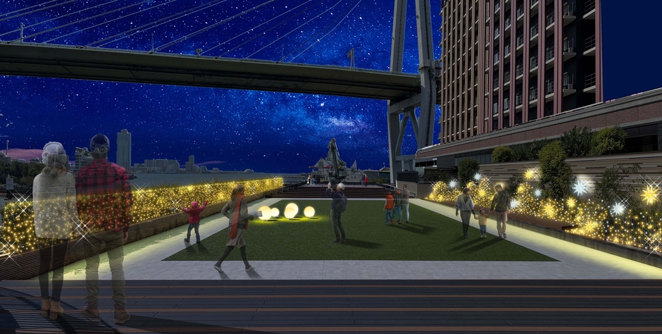 3Fテラス イルミネーション