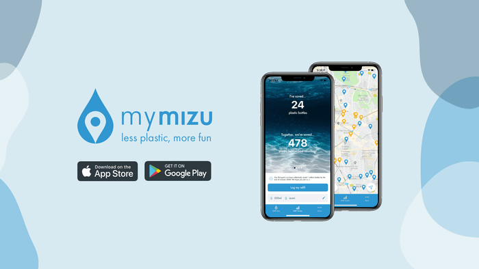 無料給水アプリ「mymizu(マイミズ)」