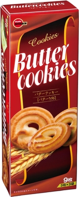 バタークッキー縦