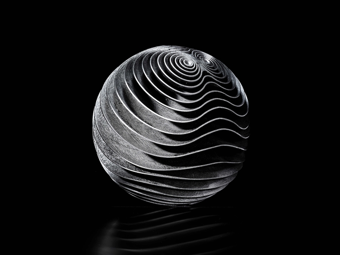 Art series IKIMONO Magnetic Field - 磁場の可視化