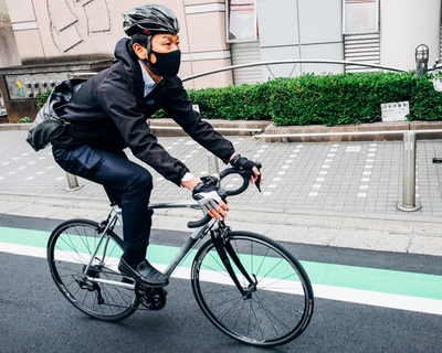 自転車通勤推進企業 株式会社はてな (photo 小俣 雄風太/onyourmark.jp)