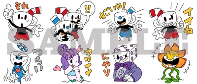 「CUPHEAD」BitSummit 7 Spirits出展記念 5月31日(金)よりLINEでのスタンプ配信決定