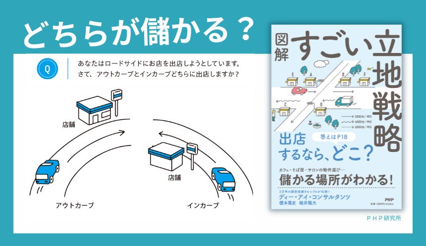 3万件の調査実績を持つ出店のプロが 儲かる場所をズバリ解説『図解