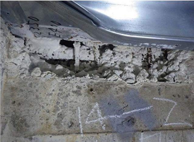 コンクリート打設不良