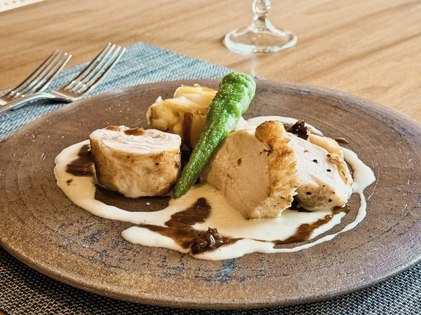 窯GRANDEで焼き上げたメイン料理　※前回イベント時提供メニュー