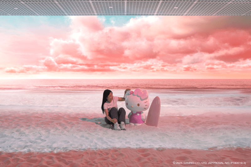 「Hotel Floria Tokyo」展示コンテンツイメージ(Beach)