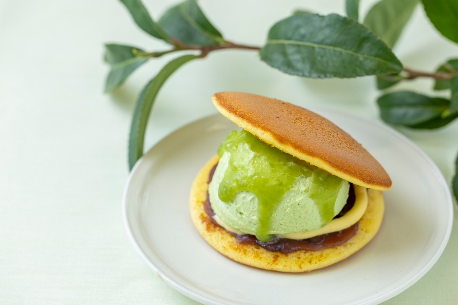 ばたーあんどら焼き抹茶 550円