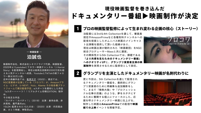 現役映画監督を巻き込んだドキュメンタリー映画の制作が決定