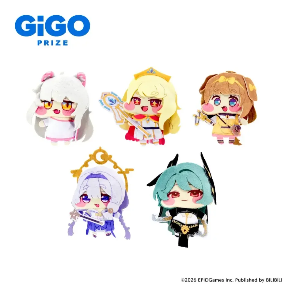 トリッカル×GiGO ぬいぐるみパペット(全5種)