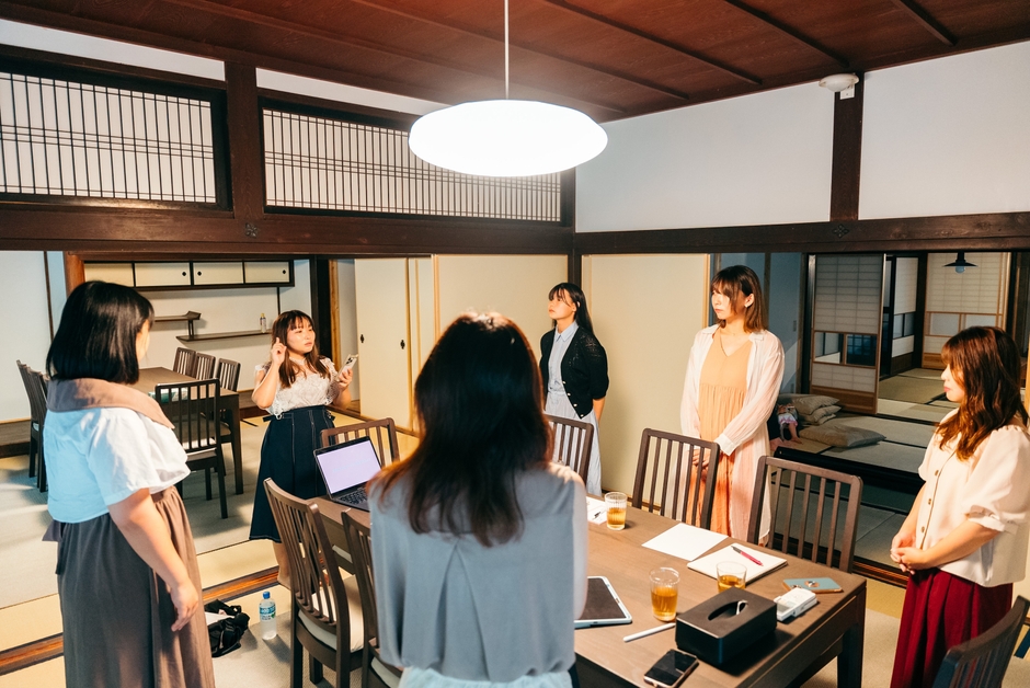 モデル向けワークショップの様子