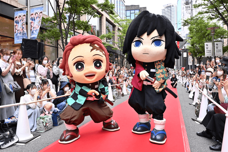 推しきゃらアベニュー野外ステージ鬼滅の刃