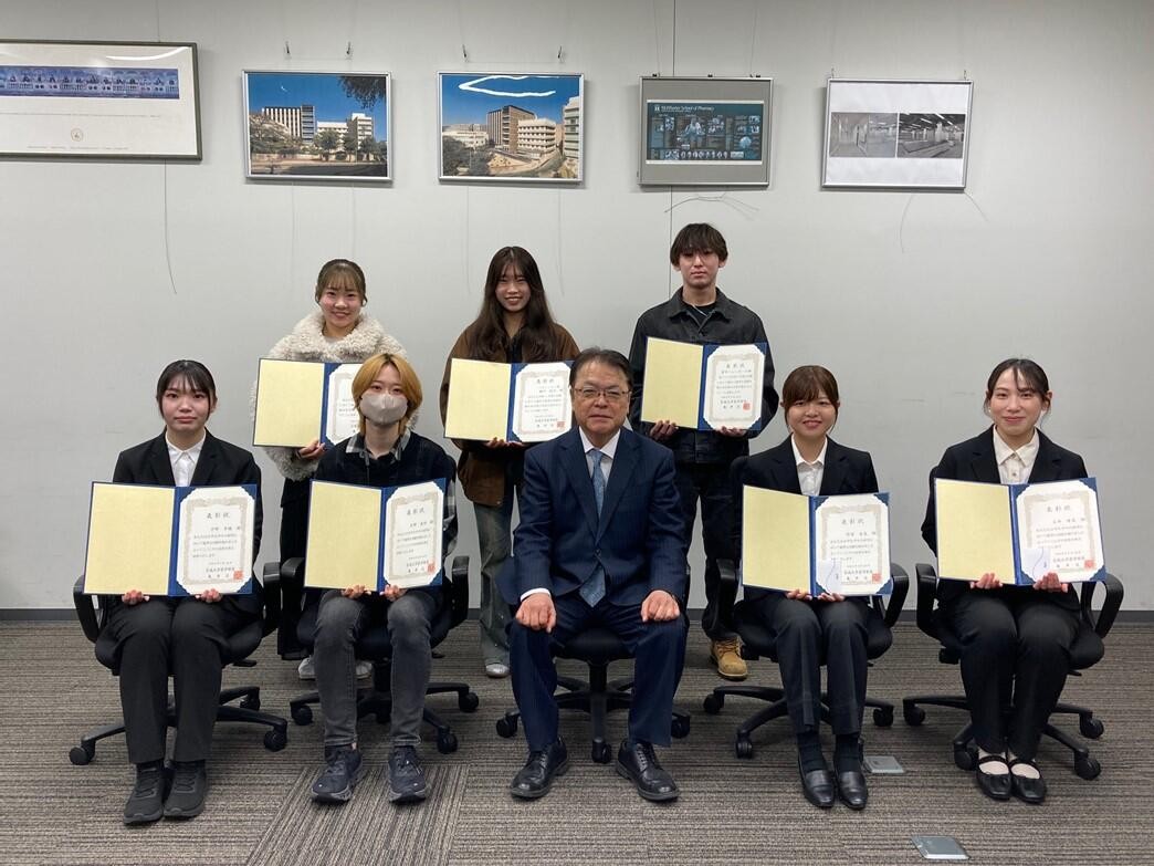 【名城大学】2025年度の薬学部学部長表彰式を八事キャンパスにて実施