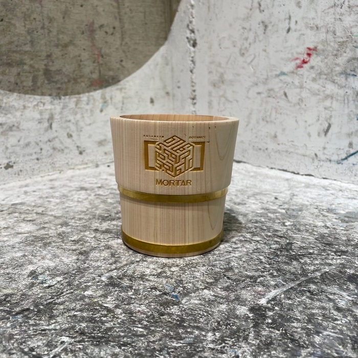 KOGANEYU×MORTAR×BOTANIZE  WOOD Pot