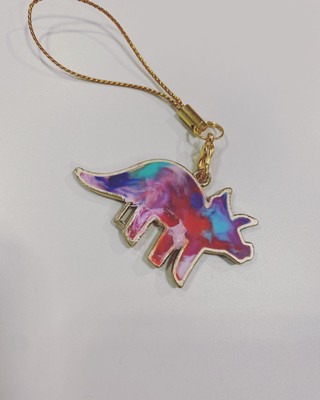 マイクロプラスチック恐竜キーホルダー