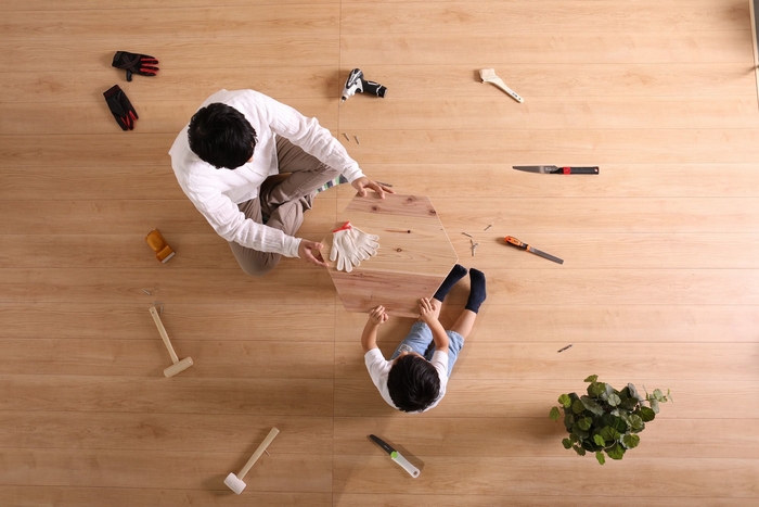 親子で楽しいひとときを