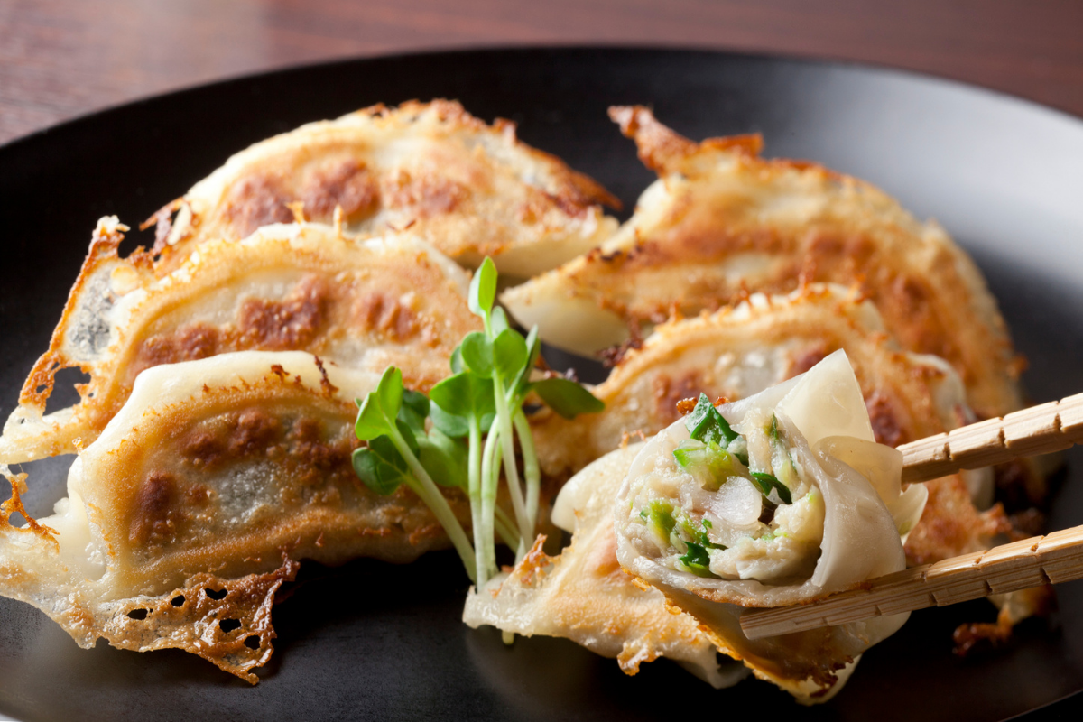 一粒庵 安心の手作りギョーザ