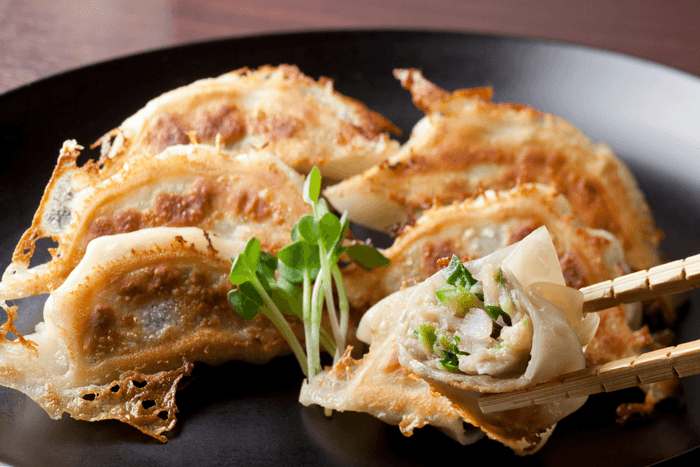 一粒庵 安心の手作りギョーザ