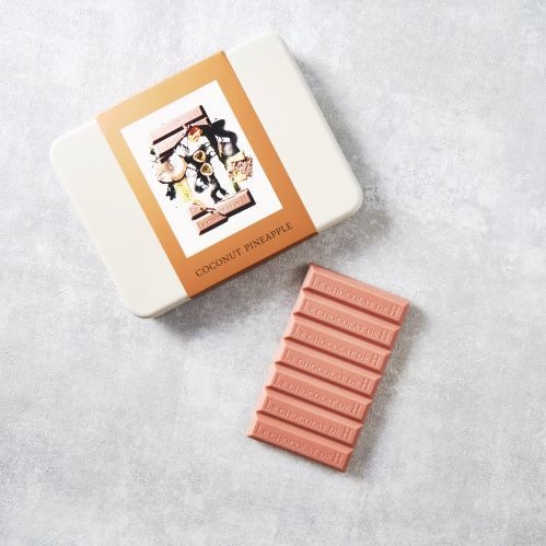 Tablette de chocolat COCONUT PINEAPPLE(ココナッツ&パイナップル)