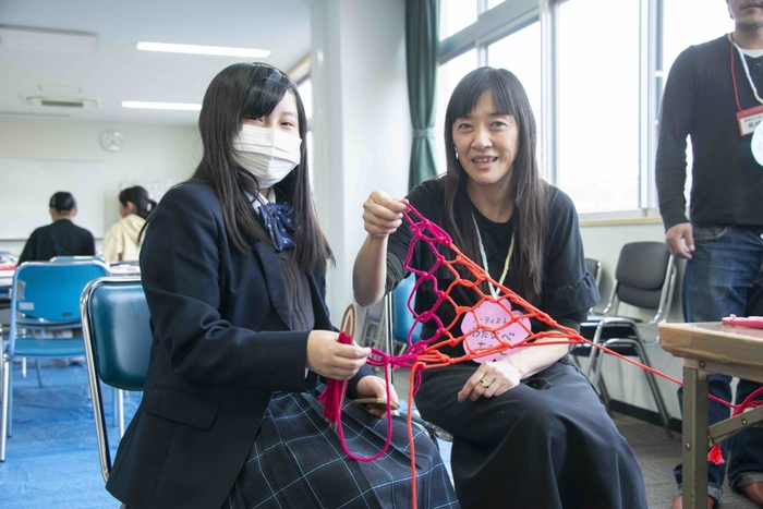 能勢ささゆり学園・児童館活動でのワークショップ(1)