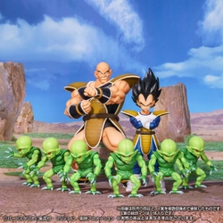一番くじ「ドラゴンボール EX シリーズ」最新作に ベジータ、ナッパ、栽培マンのフィギュアが遂に登場！