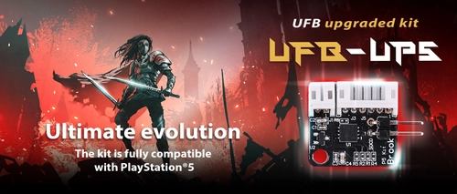 進化したアーケードコントローラーがPS5に参戦！ Universal Fighting Boardの アップグレードキット「UFB-UP5」登場