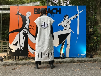 ▲スペシャルセットチケットの特典 ニジゲンノモリ オリジナルグッズ「隊長羽織ベンチコート」