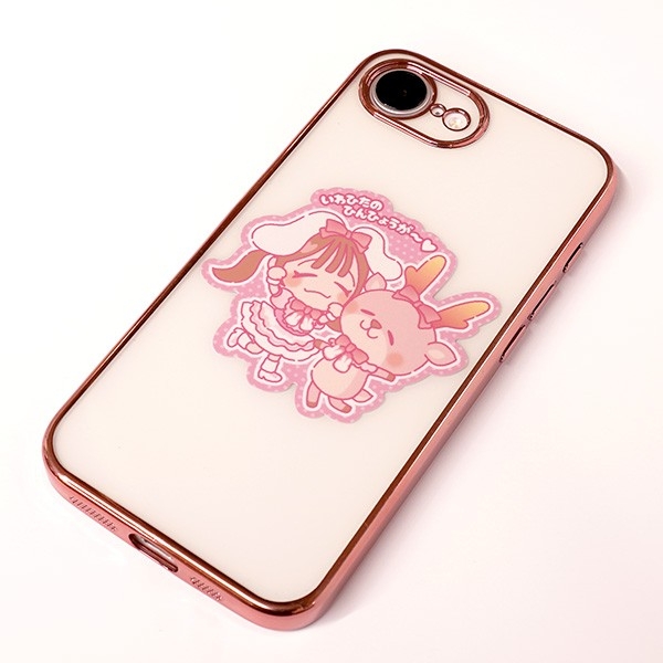 もえあず×イワシカ スマホに貼れるステッカー（使用イメージ）