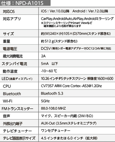 商品仕様(2)