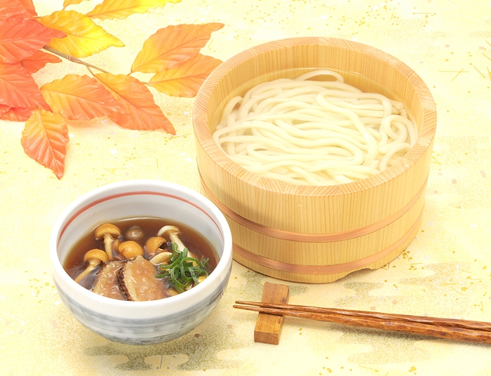 鴨ときのこ汁釜揚げ 640円(税込)