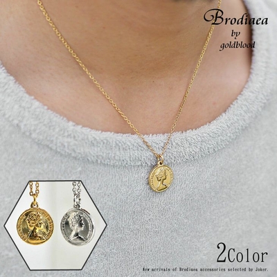 Brodiaea/ブローディア メキシカンコインネックレス