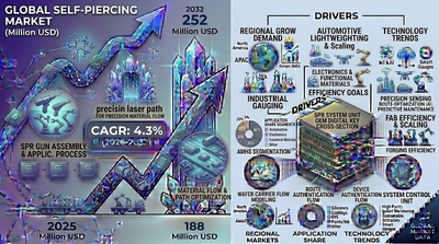 セルフピアスリベット (SPR) システム市場規模(百万米ドル)2025-2032年