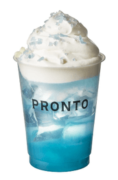 【SHINJIRO ATAE×PRONTO】ブルー パチパチレモネード 740円(税込814円)