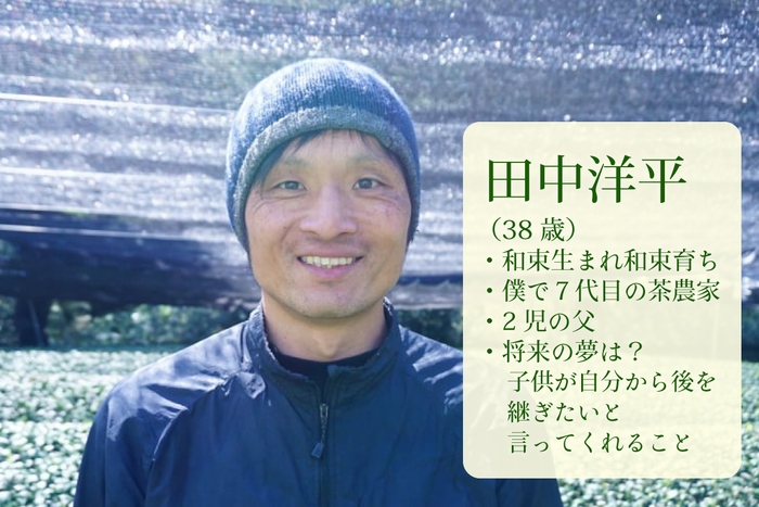 茶農家紹介:田中 洋平