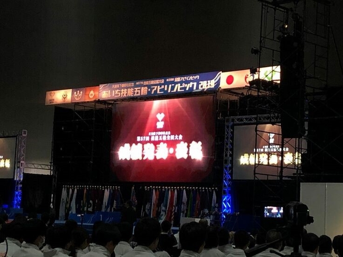 技能五輪全国大会 開閉会式2