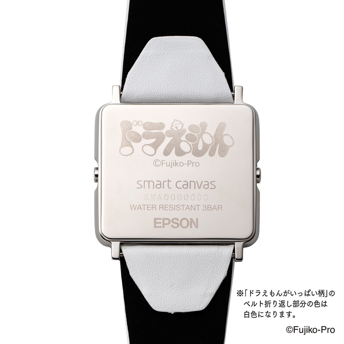 デジタル腕時計 ドラえもんがいっぱい柄(裏蓋)