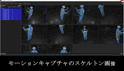 モーションキャプチャ 図