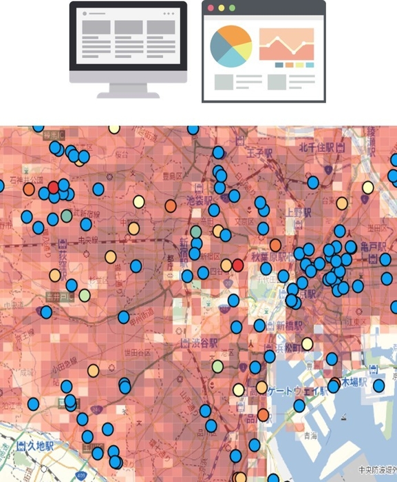 【エリアマーケティングでの利用イメージ】