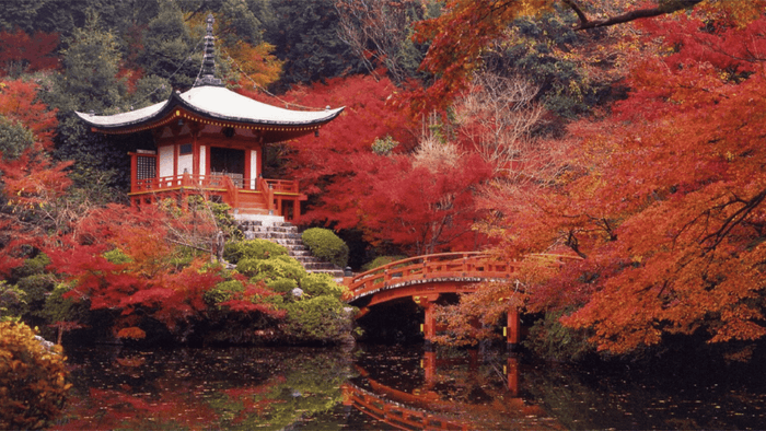 秋の醍醐寺