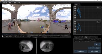 視線分析アプリ『FOVE Gaze Analyzer』が“新機能”を追加した 月額サービスプランを3月14日(月)より提供開始！