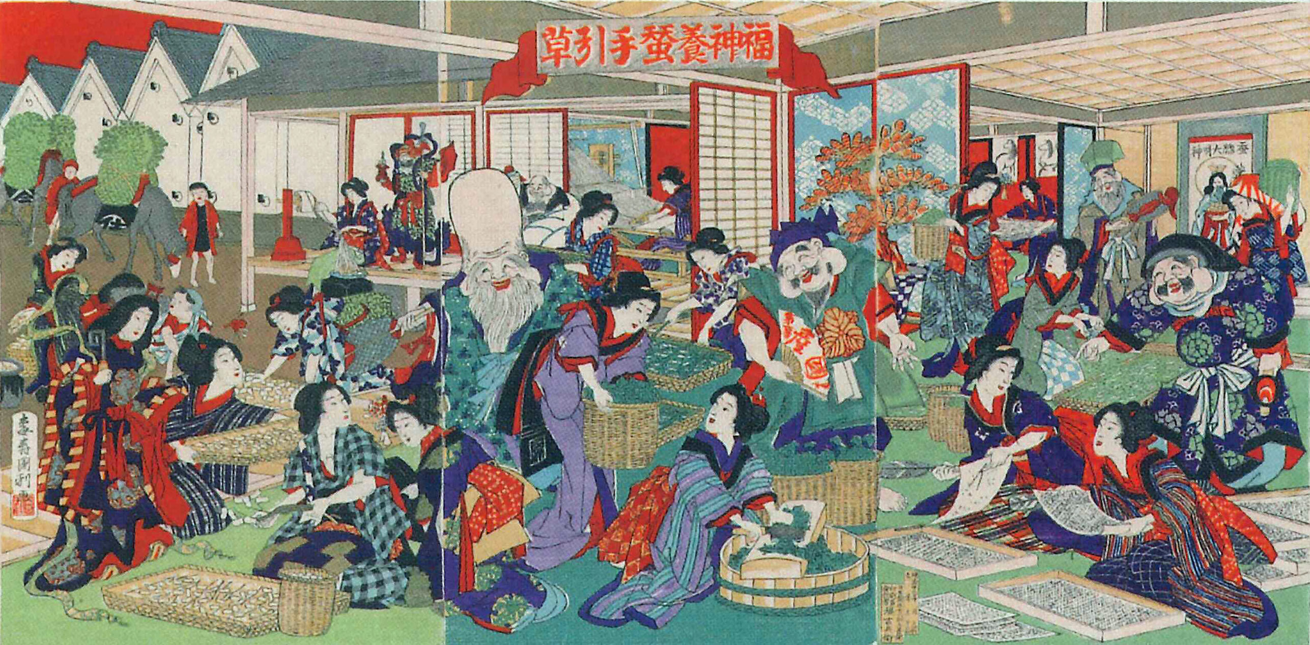 グンゼ博物苑 3/25から「浮世絵グンゼコレクション特別展」を