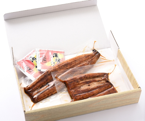 静岡県産うなぎB　蒲焼1枚＋長焼き1枚セット