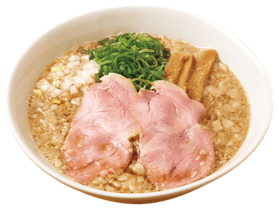 背脂煮干そば